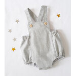 barboteuse petit carreaux gris