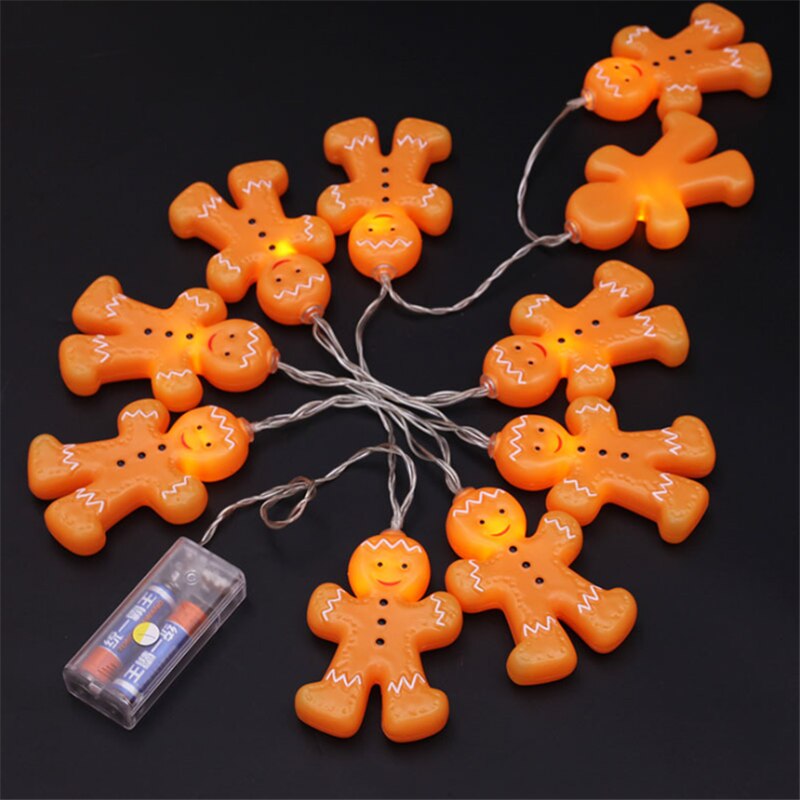 Pain-d-pice-homme-lumi-re-LED-cha-ne-Cookie-homme-lampe-mignon-no-l-lampara