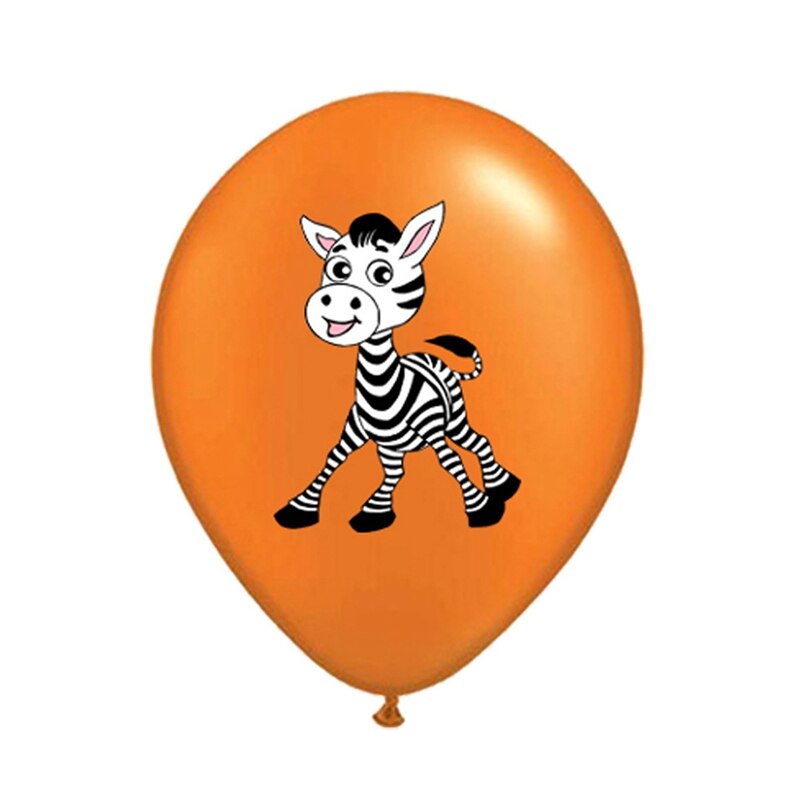 Taille Set B Ballons en Latex avec confettis d'animaux, 12 pouces,  fournitures de fête, Jungle, animaux sauvages, décorations, an - Cdiscount  Maison