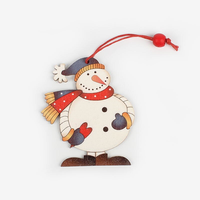 HUADODO-pendentifs-bonhomme-de-neige-de-no-l-ornement-artisanal-en-bois-pour-arbre-de-no