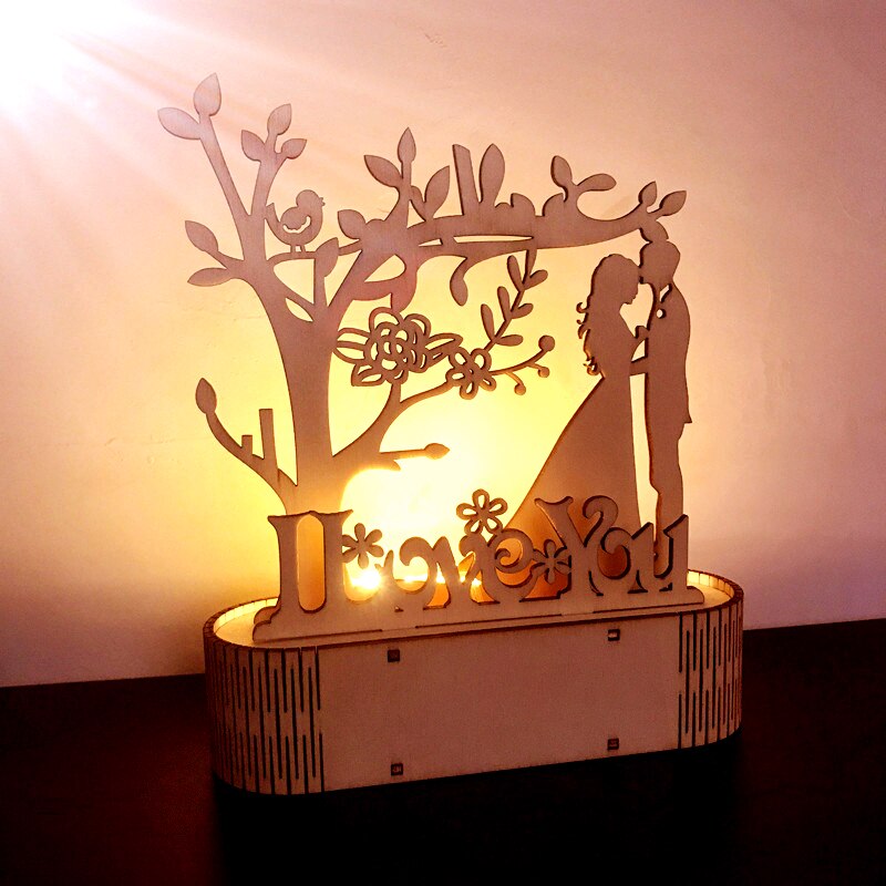 D-coration-de-mariage-en-bois-avec-lumi-re-LED-MR-MRS-d-coration-rustique-de