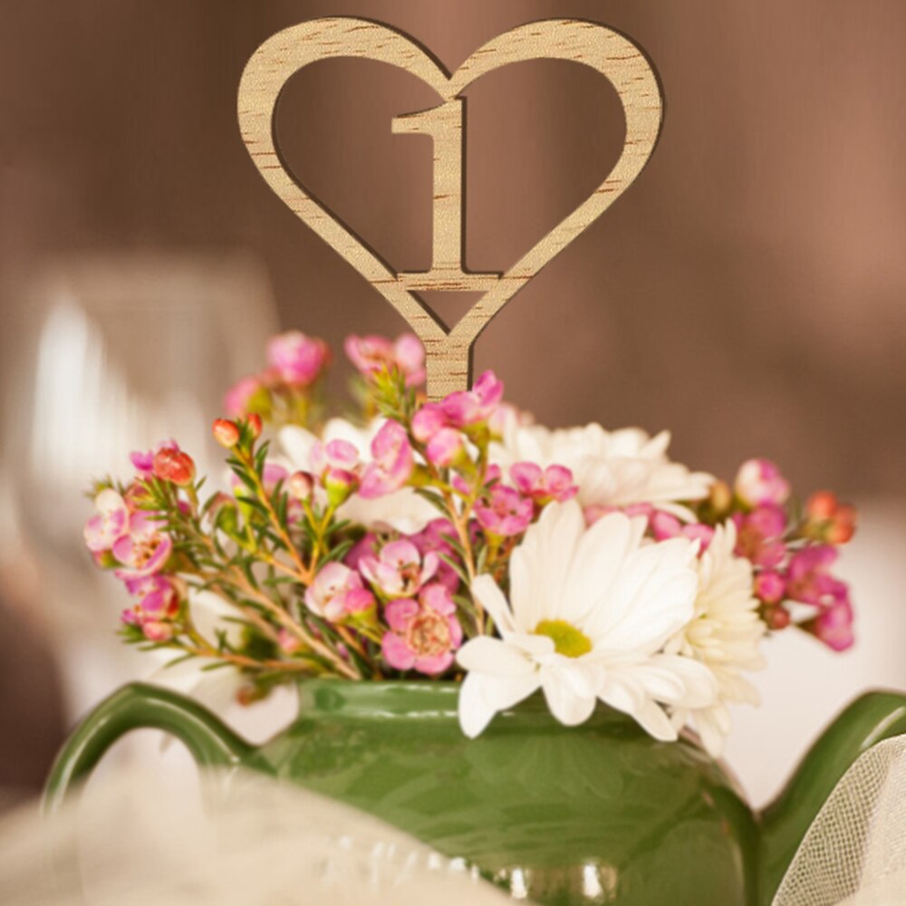Table-de-mariage-en-bois-num-ro-1-30-carte-de-si-ge-fleurs-d-coration