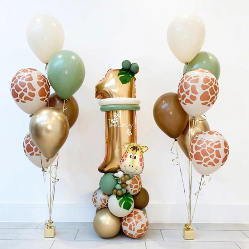 30-pi-ces-Jungle-Safari-animaux-nombre-ballons-ensemble-enfants-1-2-3-ans-f-te