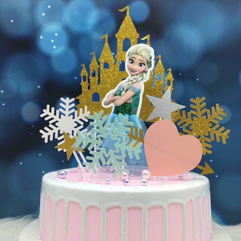 Déco gâteau princesse - fête d'anniversaire enfant - Moi et ma deco