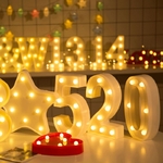 Veilleuse-LED-520-chiffres-pour-la-saint-valentin-applique-murale-rustique-monter-soi-m-me-luminaire