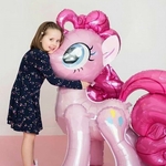Ballons-h-lium-pour-enfants-1-pi-ce-100x97CM-poney-rose-licorne-f-te-joyeux-anniversaire