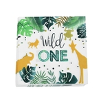 Wild-One-vaisselle-jetable-Safari-Jungle-d-coration-de-f-te-d-anniversaire-assiette-en-papier