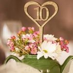 Table-de-mariage-en-bois-num-ro-1-30-carte-de-si-ge-fleurs-d-coration