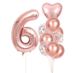 Ensemble-de-ballons-num-riques-en-or-rose-d-coration-de-f-te-10-pi-ces