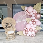 Kit-d-arc-de-guirxi-t-de-ballons-roses-romantiques-or-rose-chrom-d-cor-de