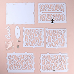 OurWarm-bricolage-bo-te-de-carte-cadeau-de-mariage-PVC-tirelire-avec-serrure-belle-d-coration