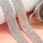 1-Yard-6-8-12-rang-es-strass-couture-garniture-chaude-Fix-cristal-verre-ruban-ruban