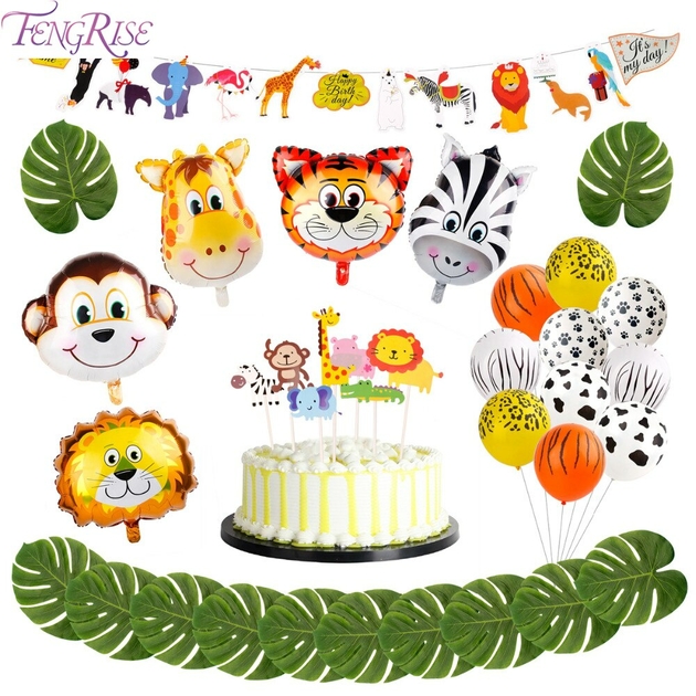 Animaux De La Jungle Anniversaire Enfant Moi Et Ma Deco