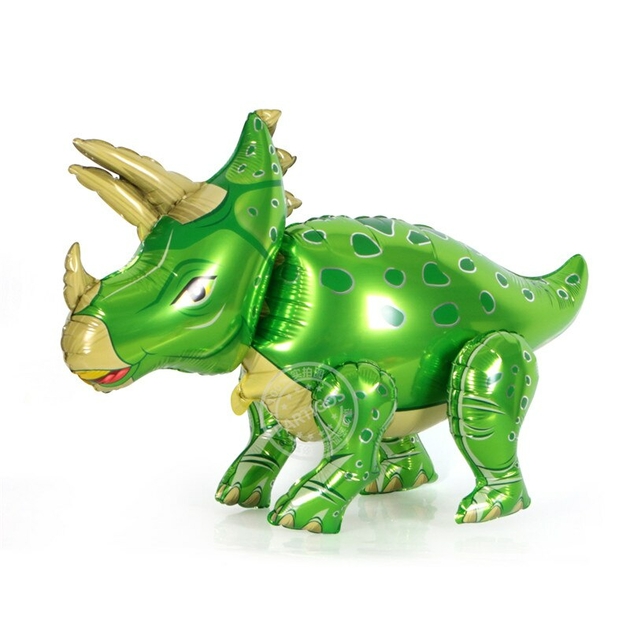 Tophope ballon d'anniversaire 4 ans - vert - motif : dinosaure - 4 ans -  décoration d'anniversaire - dinosaure géante - 4 ballon – acheter aux  petits
