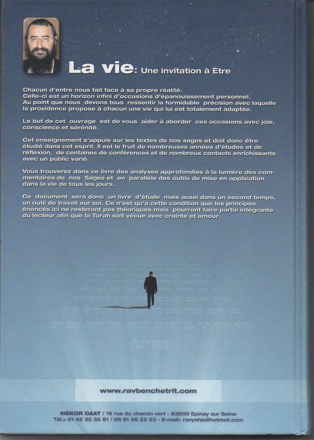 La vie invitation à être verso