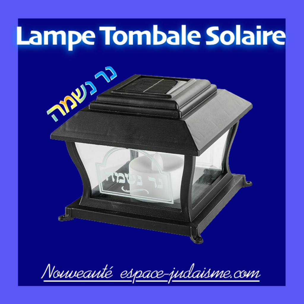 lampe tombale Solaire