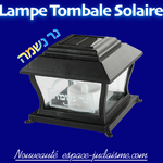 lampe tombale Solaire