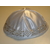 Kippa satin blanc avec liseré lozange