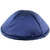 kippa bleue satin