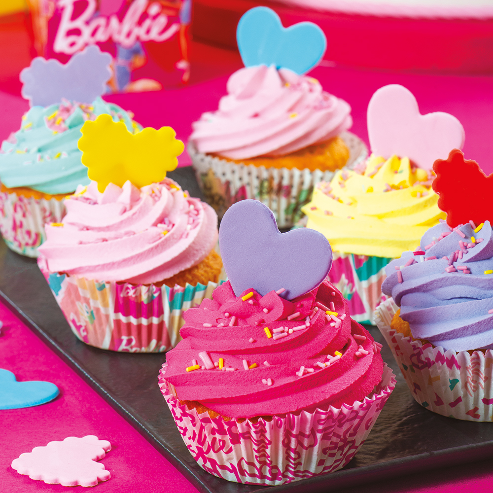 Caissettes à cupcake - Barbie - Lot de 36