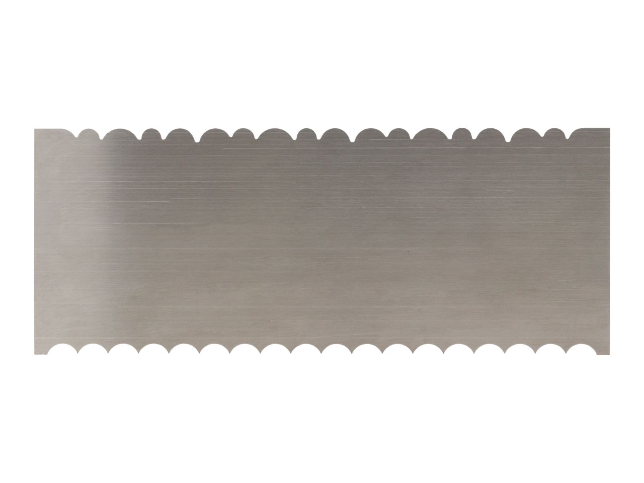 Lisseur à glaçage en acier inoxydable - 25 cm