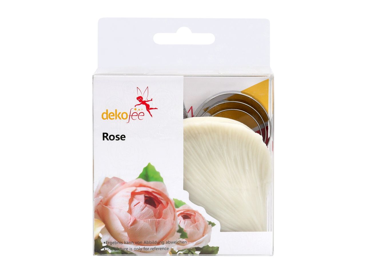 Découpoir - Rose avec veinure - Lot de 13