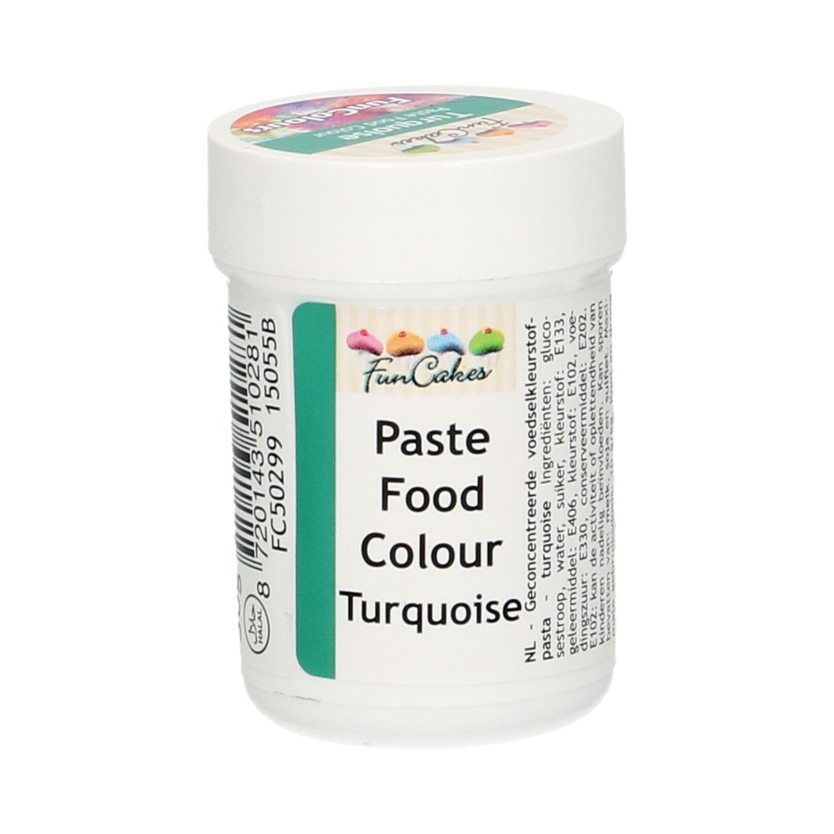 Colorant alimentaire en gel 30 g – Turquoise