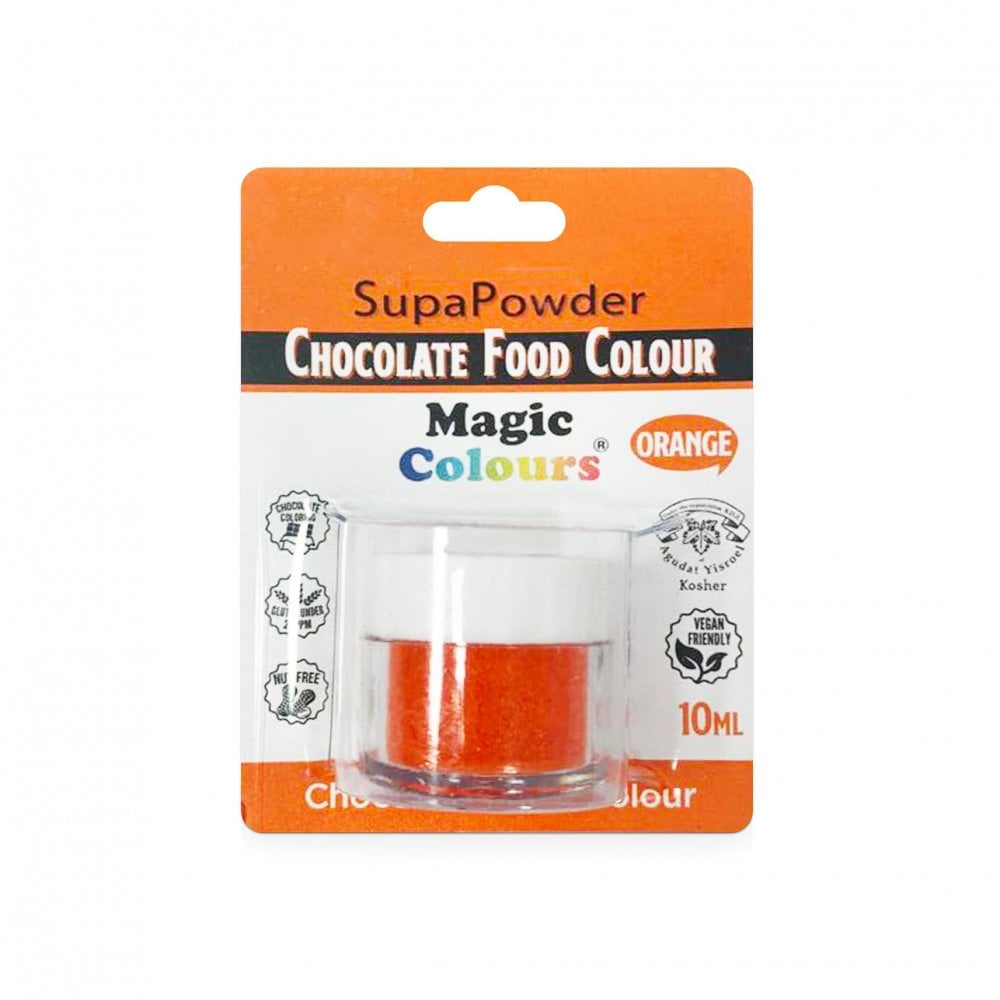 Colorant SupaPowder pour chocolat 10 ml - Orange