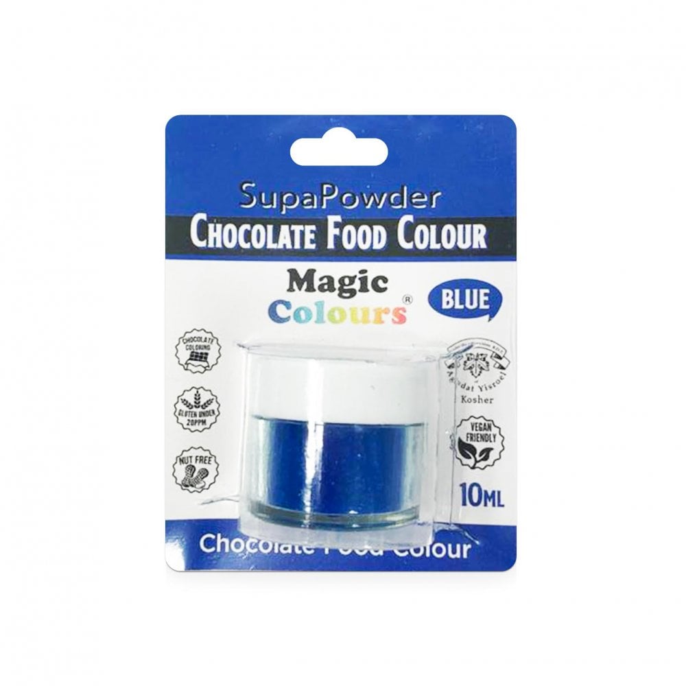 Colorant SupaPowder pour chocolat 10 ml - Bleu