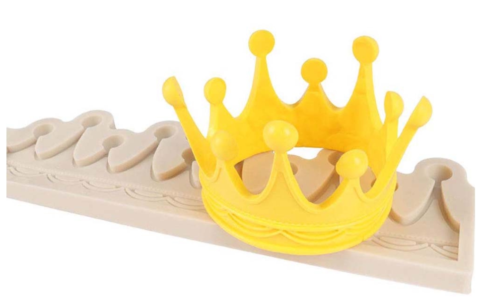 Moule couronne de roi en silicone - 23 cm