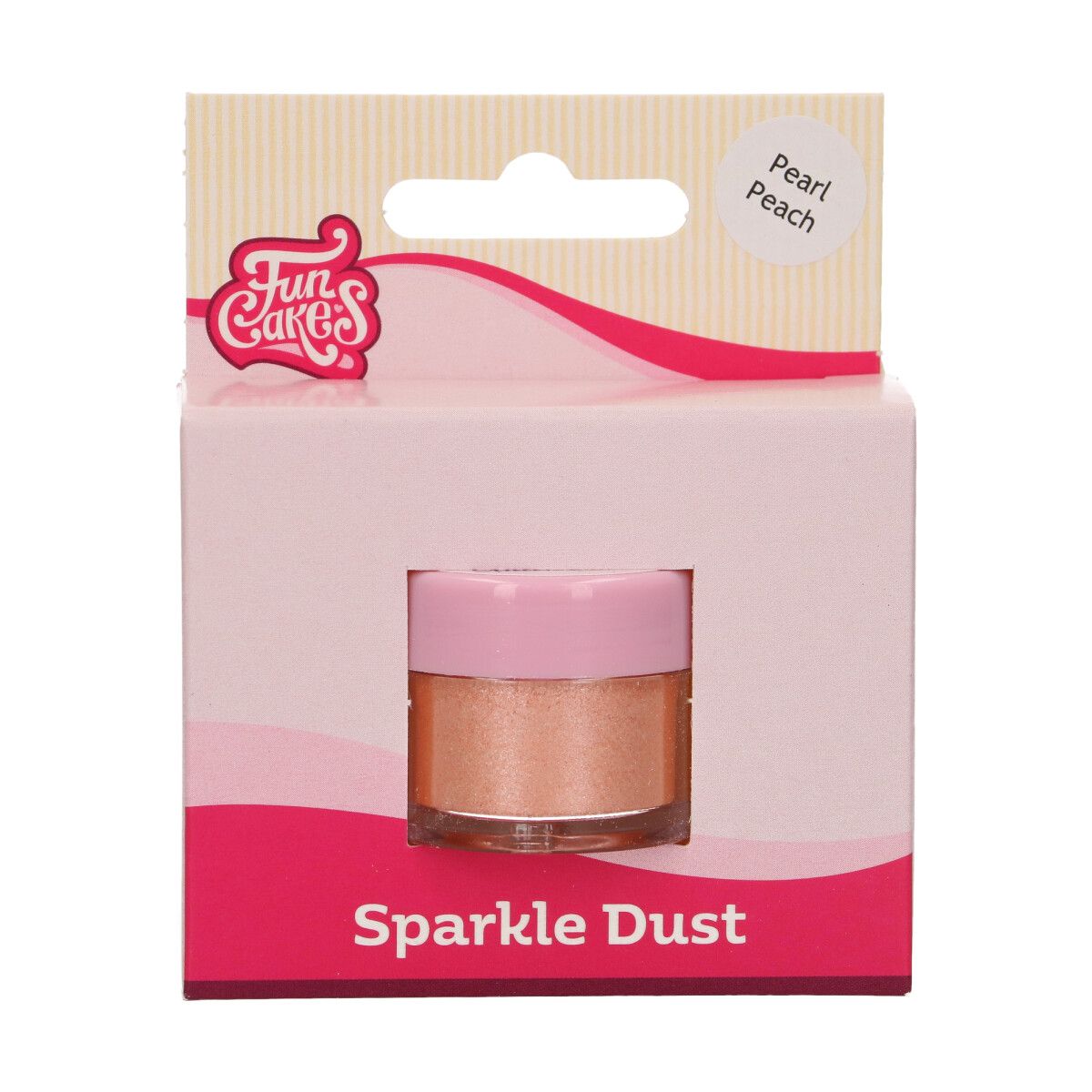 Sparkle Dust Colorant alimentaire en poudre - Pearl Peach 1