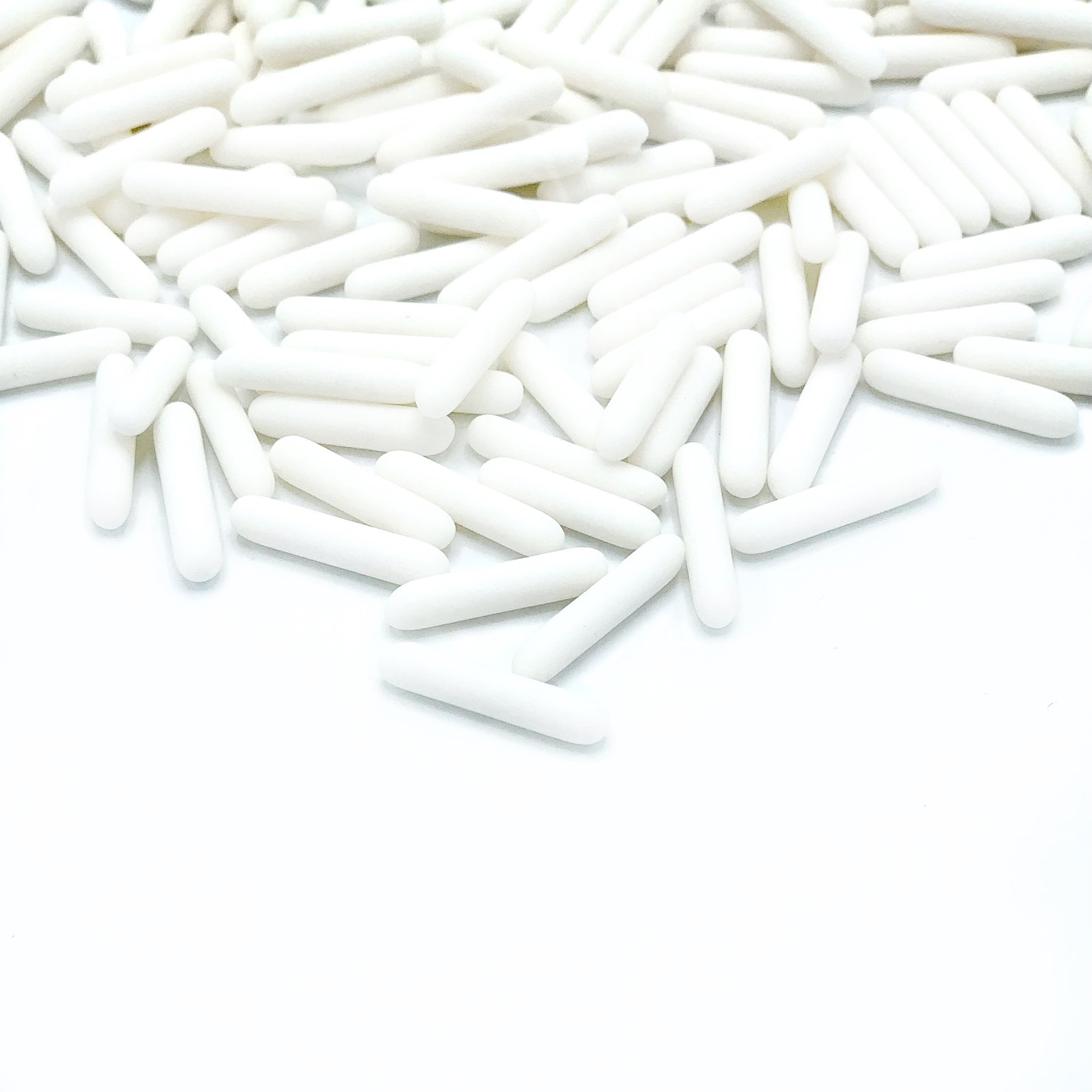 Confetti 90 g – Brins XL – Blanc
