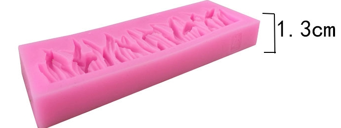 Moule en silicone - Herbe