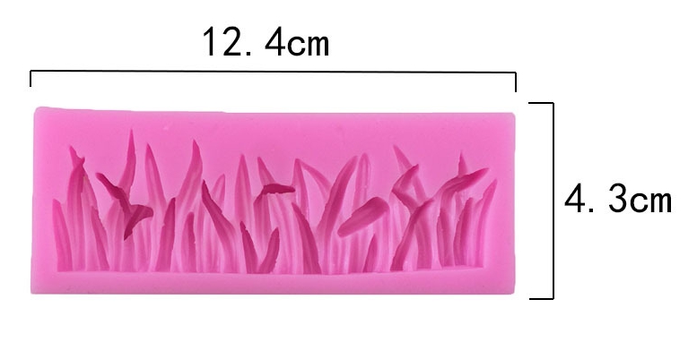 Moule en silicone - Herbe