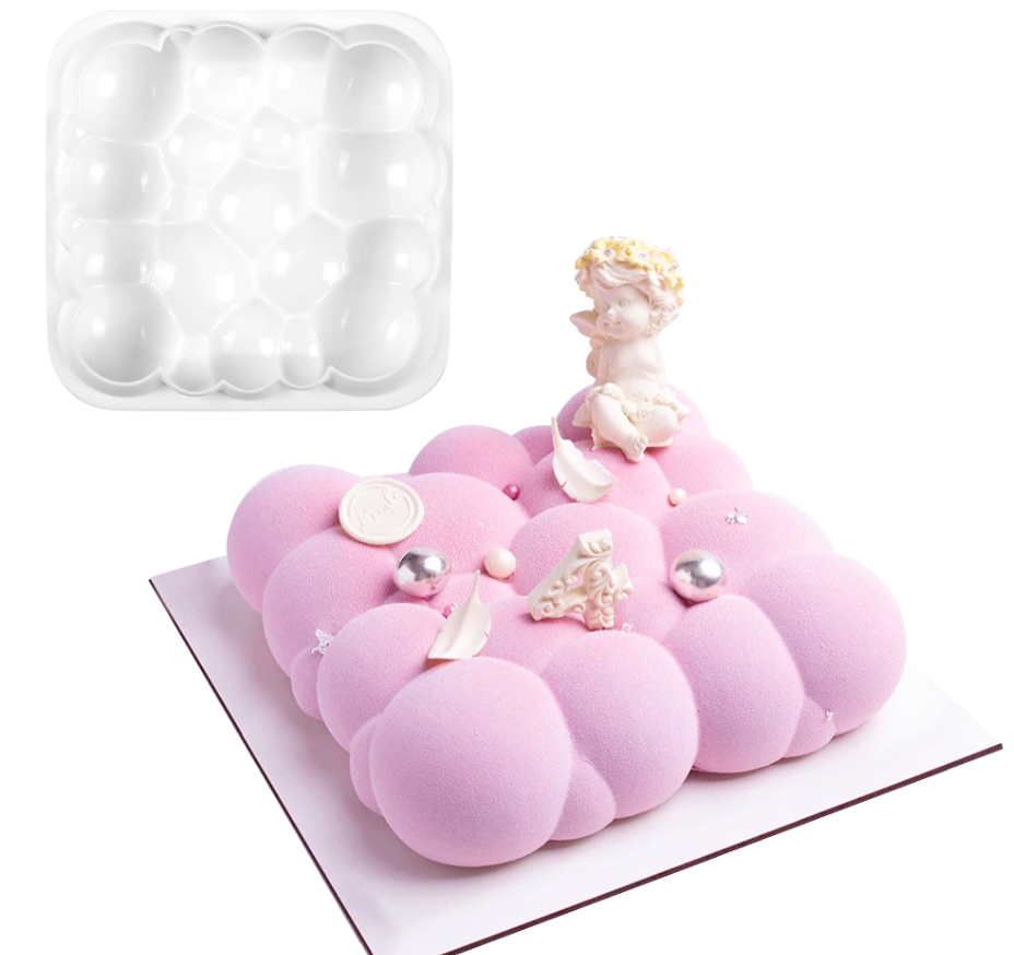 Moule à gâteau 3D en silicone nuage
