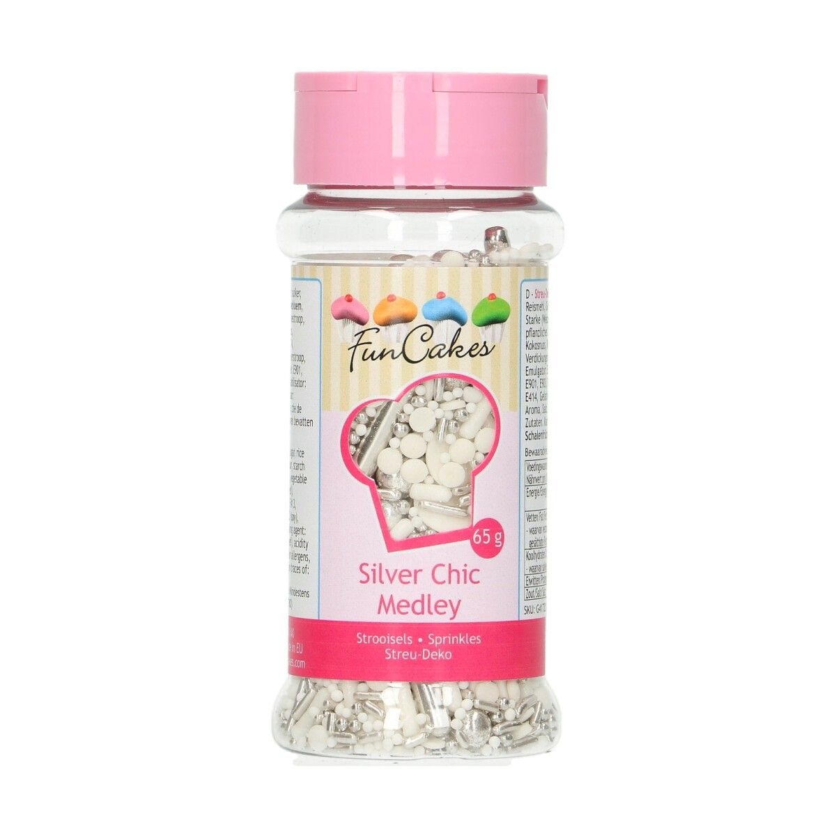 Mix de Sprinkles 65 g - Silver Chic