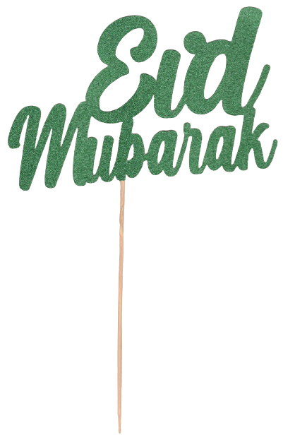 Topper - Eid Mubarak Modern - Vert