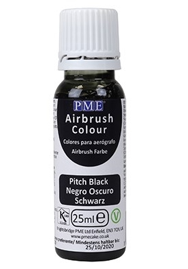 Colorant d\'Aérographe 25 ml - Noir Pitch