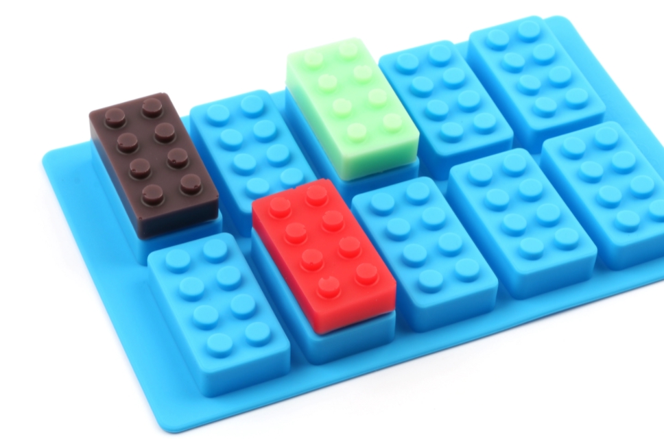 Moule en Silicone - Cube de Lego