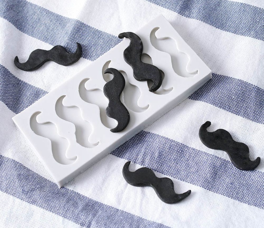 Moule en silicone - Moustaches