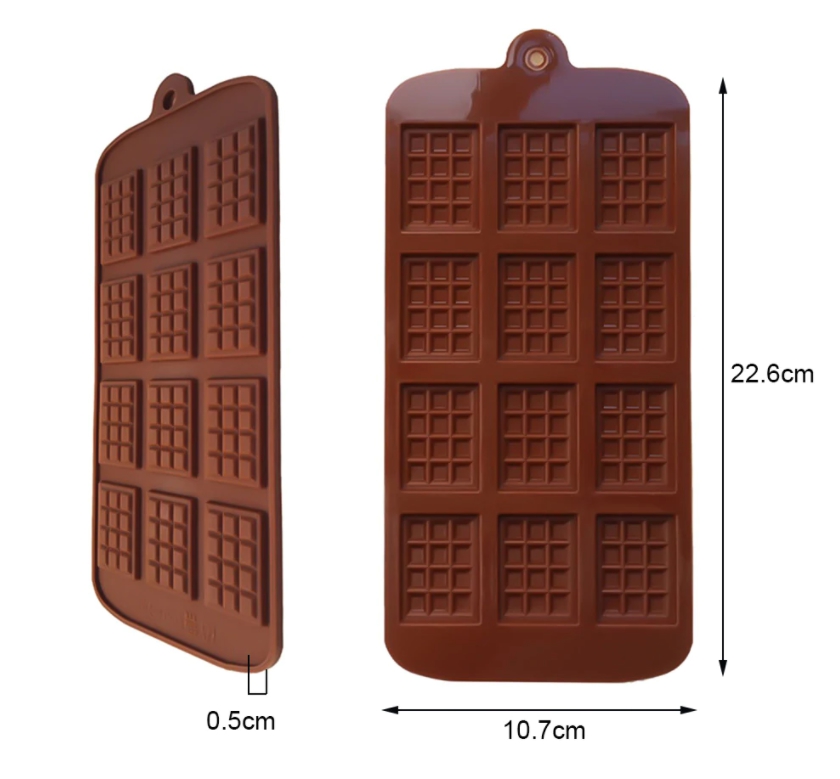 Moule pour chocolat 3D - Cube - O'SugarArt