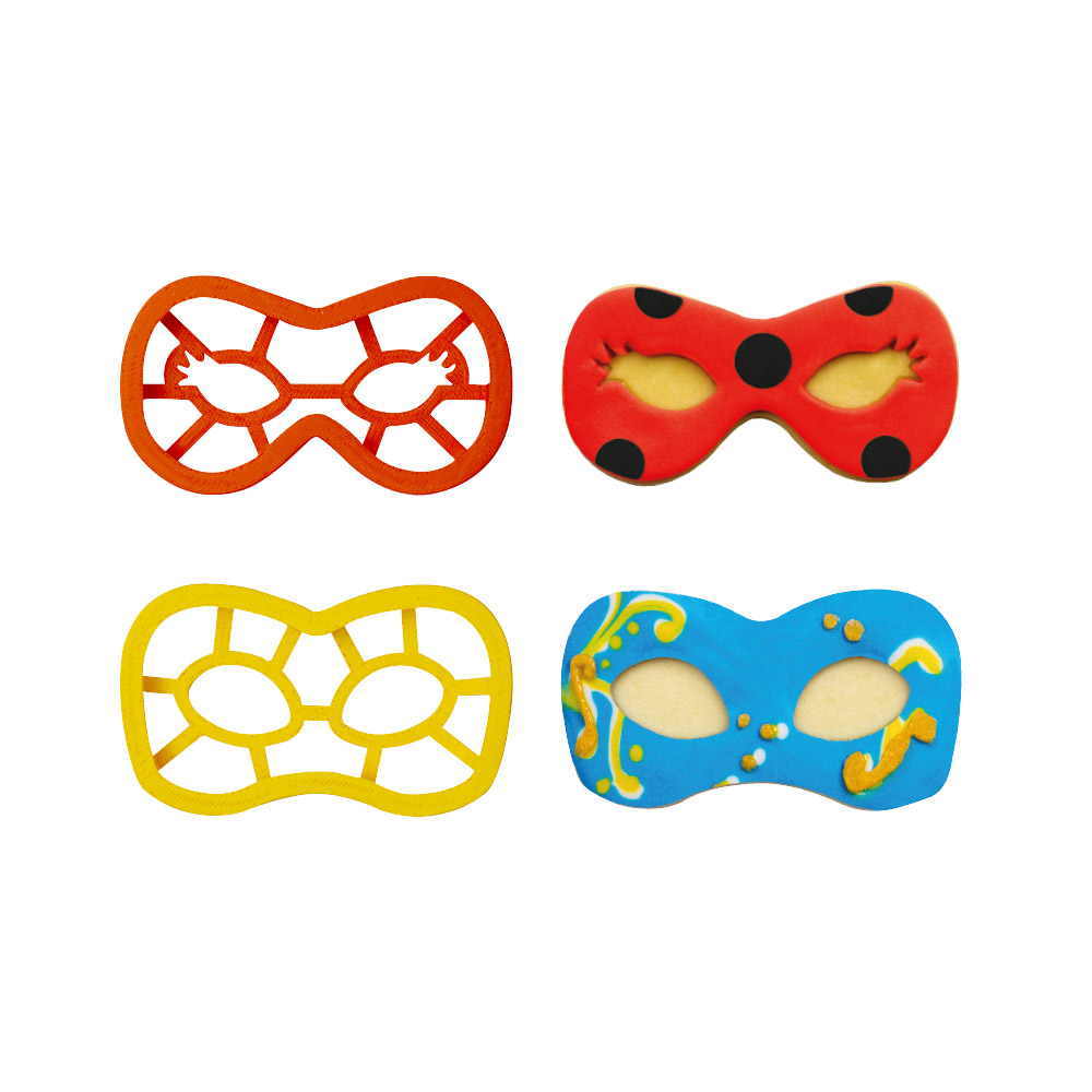 Découpoir - Masque de Carnaval - Lot de 2
