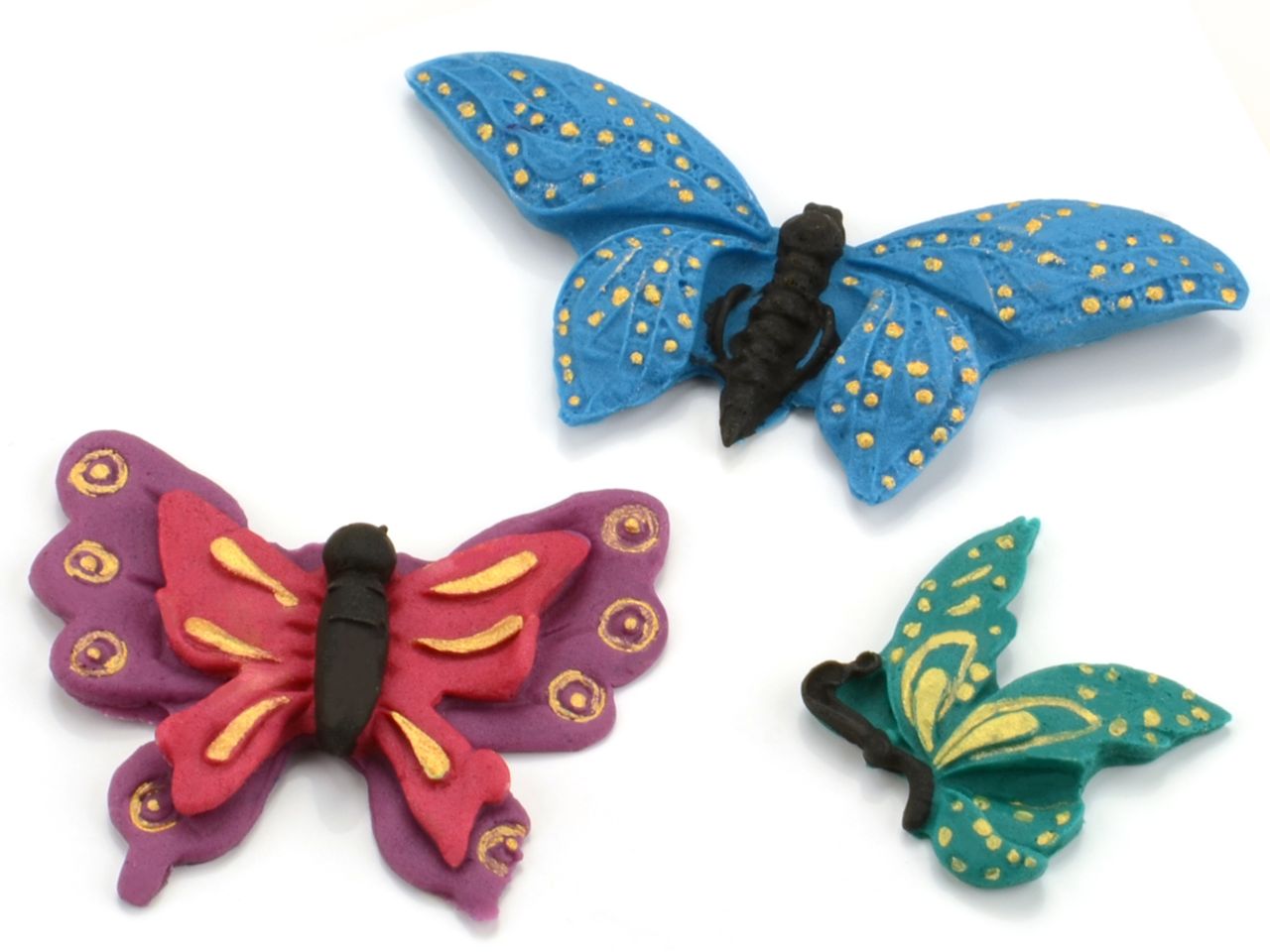 Moule en silicone - Papillons Fancy