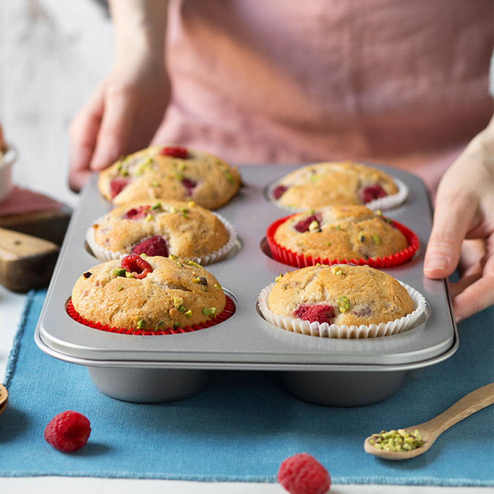 Moule à Muffins Jumbo - 6 cavités