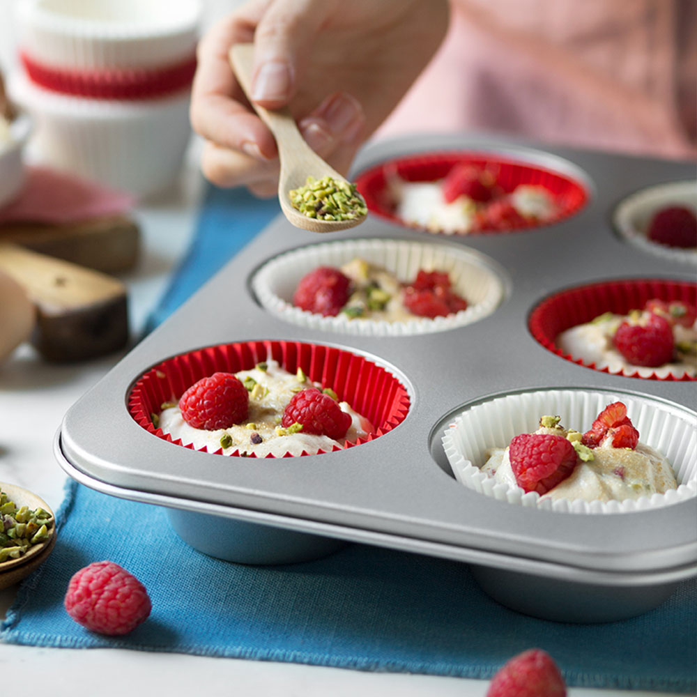 Moule à Muffins Jumbo - 6 cavités