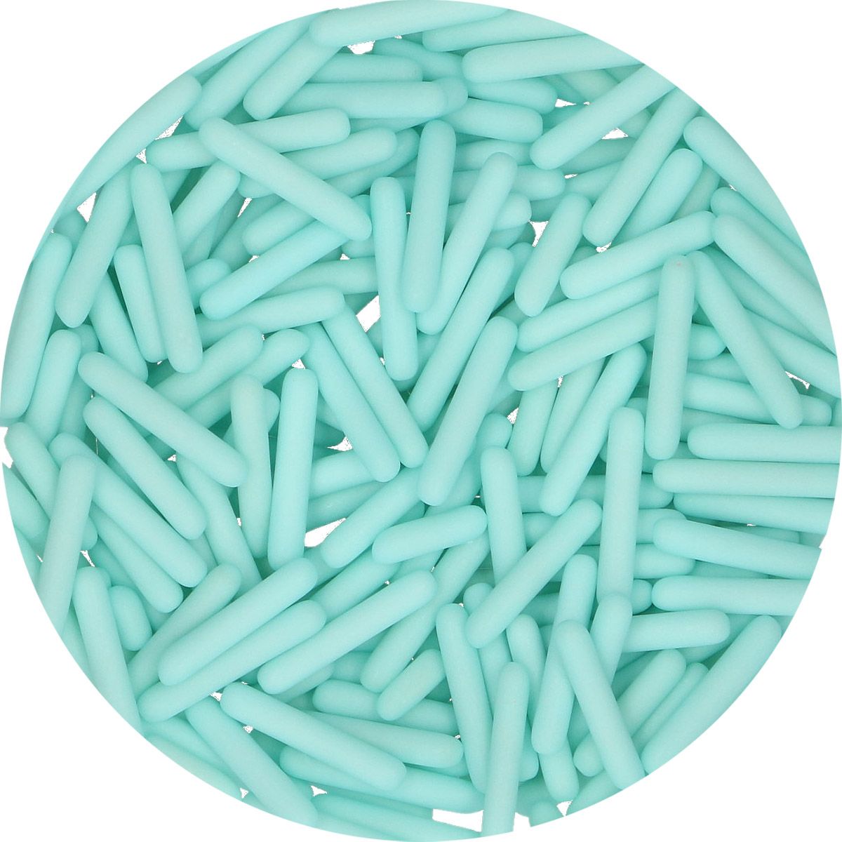 Confettis comestibles Confettis vert menthe Saupoudrages ronds
