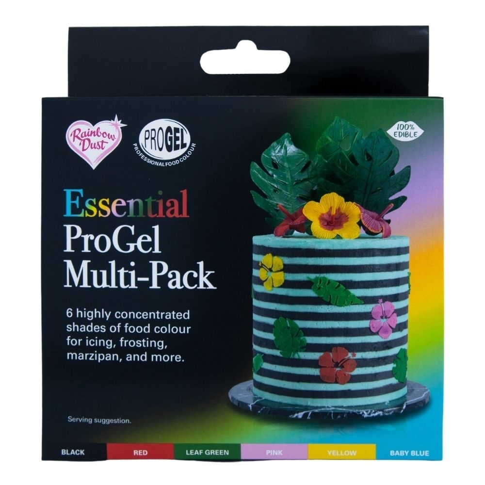 Colorant alimentaire ProGel - Essential - Lot de 6