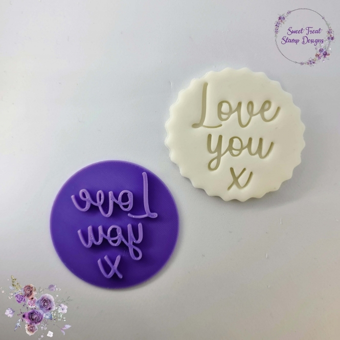 Empreinte Cupcakes et Cookies - Love You X