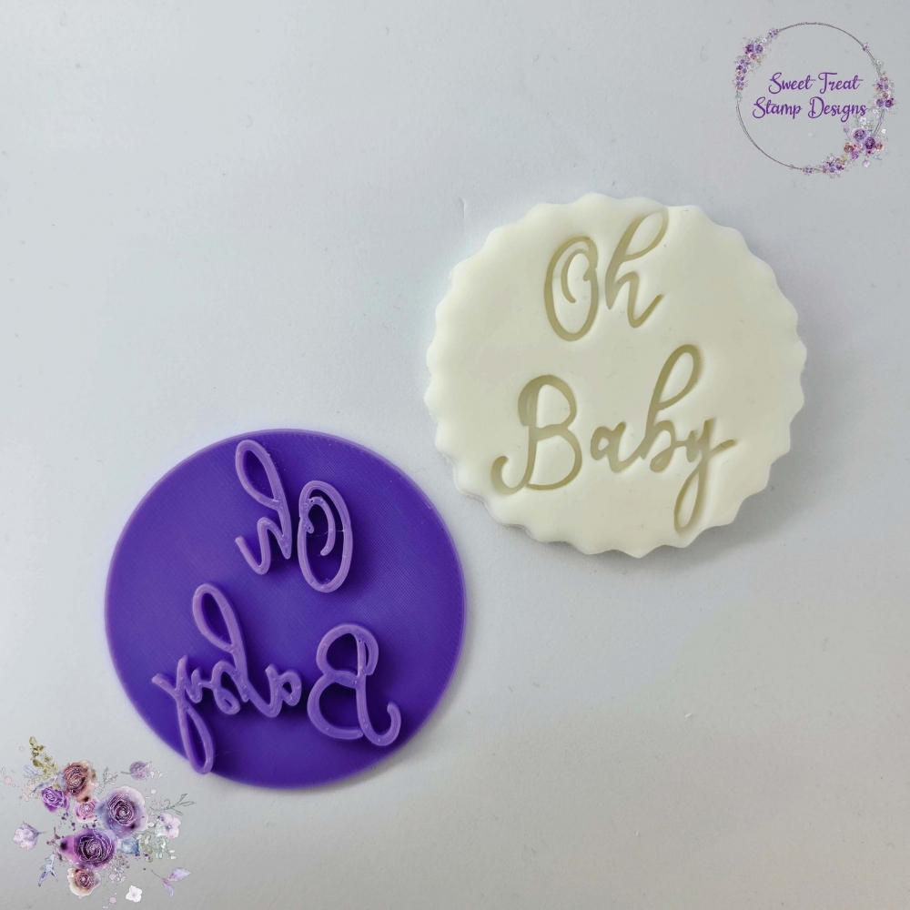 Empreinte Cupcakes et Cookies - Oh Baby