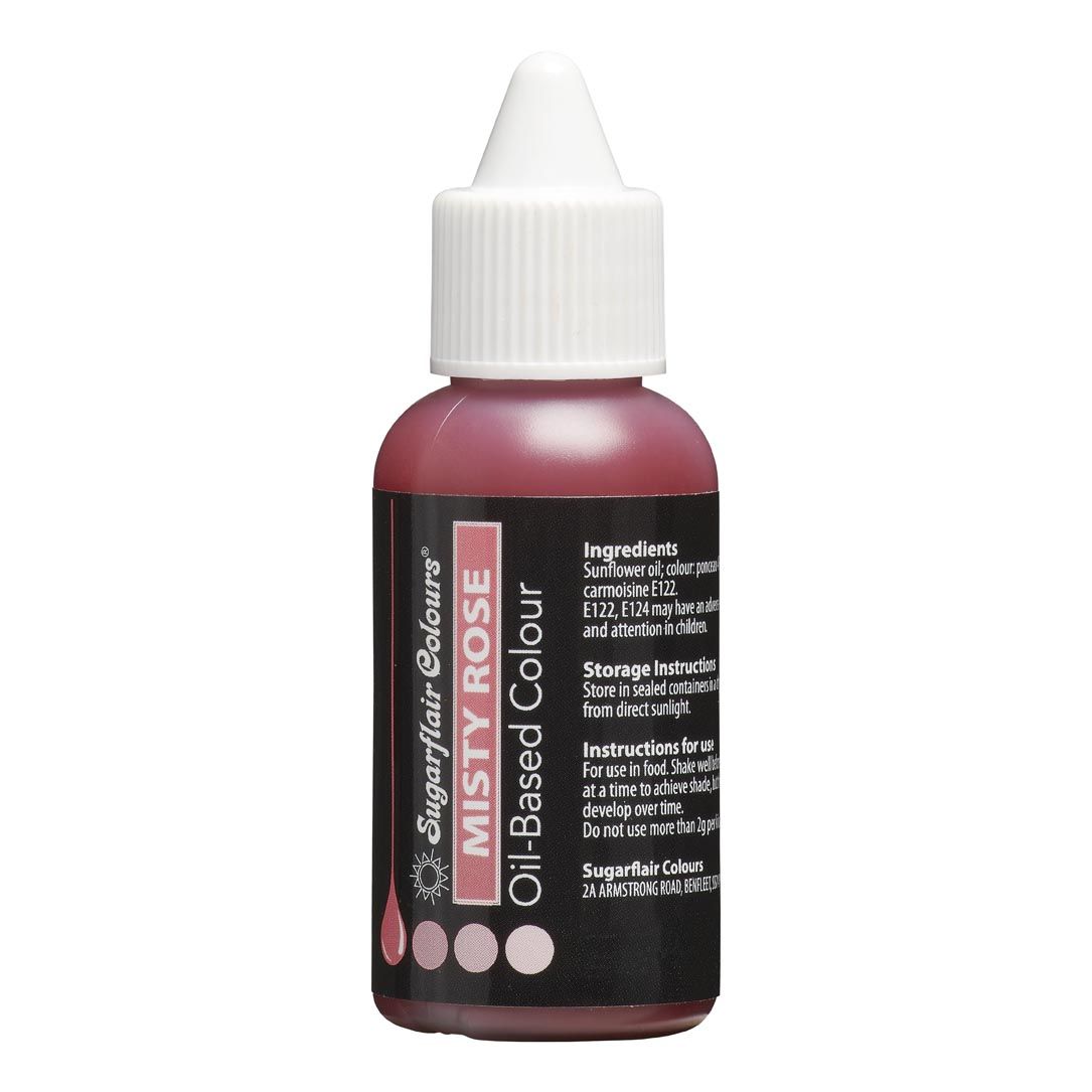 Colorant alimentaire liposoluble Rose 20 ml - Colour Mill